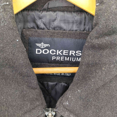 ドッカーズ DOCKERS イタリア製 裏地キルティング ウール レイヤードジャケット メンズ