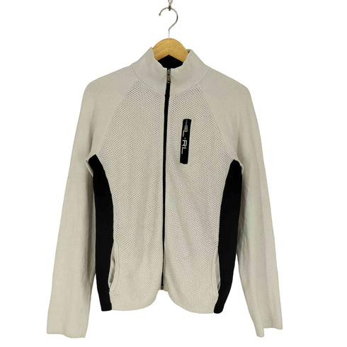 ラルフローレン RALPH LAUREN LAUREN ACTIVE ニット切替ジップジャケット メンズ XL