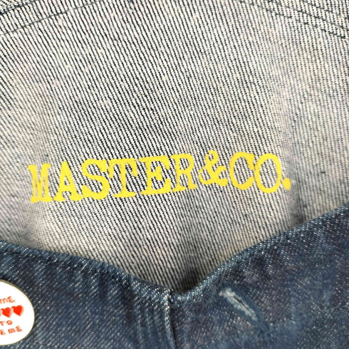 マスターアンドコー MASTER&CO. デニム オーバーオール メンズ XS