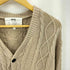 アモク AMOK Fake Cardigan フェイク ケーブルデザイン カーディガン メンズ JPN:M