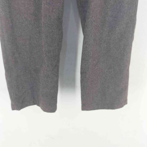 マスターアンドコー MASTER&CO. LONG WIDE WOOL PANTS ベルト付き ウール パンツ メンズ JPN:XS