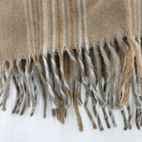 ザイノウエブラザーズ THE INOUE BROTHERS アルパカ チェック柄 マフラー メンズ