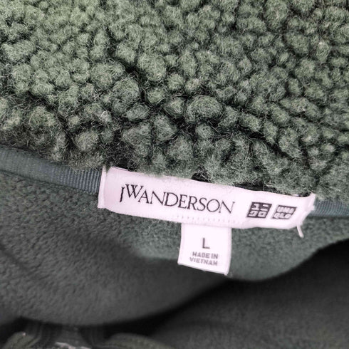 ユニクロジェイダブリューアンダーソン UNIQLO JW ANDERSON ボアフリースジャケット メンズ JPN:L
