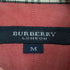 バーバリーロンドン BURBERRY LONDON 襟裏ノバチェック ロゴ刺繍 ボタンダウンシャツ メンズ import:M