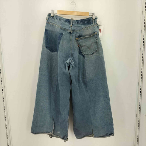 リメイク スーパーバギーデニムパンツ メンズ