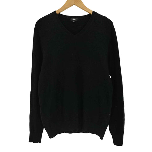 ユニクロ UNIQLO カシミヤVネックセーター メンズ JPN:L