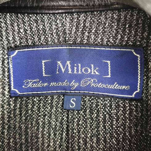 ミロック Milok カウレザージャケット メンズ import:S
