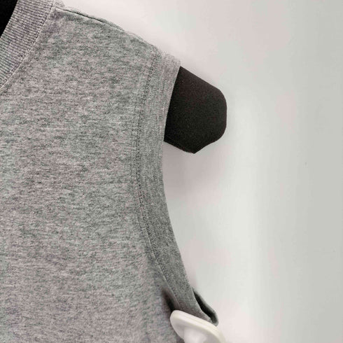 ナイキ NIKE USA製 銀タグ スウッシュ刺繍タンクトップ メンズ import:L