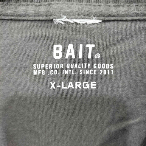 BAIT BAIT CREW LSTEE プリント 長袖Tシャツ メンズ JPN:XL