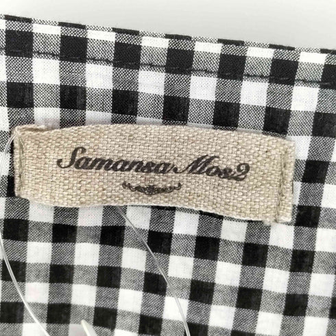 サマンサモスモス samansa Mos2 裾スカラップ刺繍キャミチュニック レディース FREE