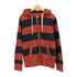 ROEBUCK&CO ボーダー ジップアップフーディ メンズ import:S
