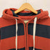 ROEBUCK&CO ボーダー ジップアップフーディ メンズ import:S