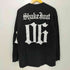 SHAKE JUNT 両面 プリント クルーネック L/S Tシャツ メンズ import:L