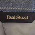 ポールスチュアート Paul Stuart チェック シルクリネン混 2B テーラードジャケット メンズ A4