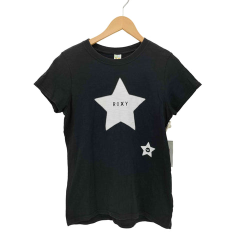 ロキシー ROXY スターデザイン クルーネック Tシャツ Y2K レディース import:L