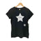 ロキシー ROXY スターデザイン クルーネック Tシャツ Y2K レディース import:L