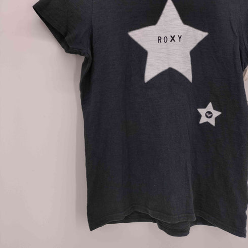 ロキシー ROXY スターデザイン クルーネック Tシャツ Y2K レディース import:L