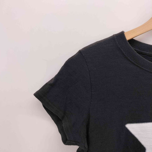 ロキシー ROXY スターデザイン クルーネック Tシャツ Y2K レディース import:L