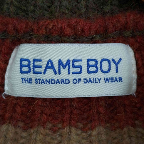 ビームスボーイ BEAMS BOY 23aw 3ゲージ チルデン ベスト レディース FREE