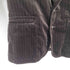 ポールスミスジーンズ Paul Smith JEANS ストライプ柄ベロア地2Bテーラードジャケット メンズ S