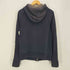 アバクロンビーアンドフィッチ Abercrombie & Fitch NEW YORK FITCH 刺繍 サイドリブ ライン ジップパーカー Y2K メンズ import:M