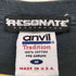 グッドイナフ GOODENOUGH RESONATE anvilボディ USA製 両面プリントクルーネックTシャツ メンズ M