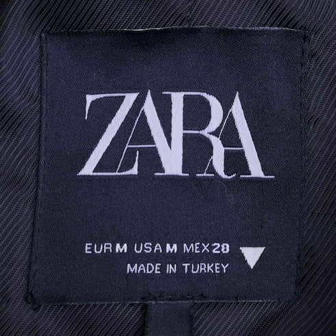 ザラ ZARA LOOSE-FITTING BLAZER ダブルブレスト オーバーサイズ テーラードジャケット レディース import:M