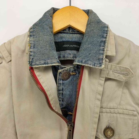 ディースクエアード DSQUARED2 デニム切替 ドッキング ジャケット メンズ