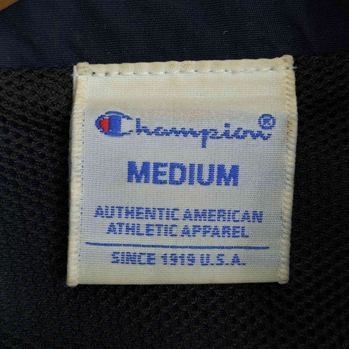 チャンピオン Champion ロゴ刺繍 裏地メッシュ ナイロン アノラックパーカー メンズ import:M