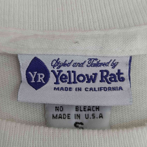 イエローラット Yellow Rat USA製 両面プリント Tシャツ メンズ import:S
