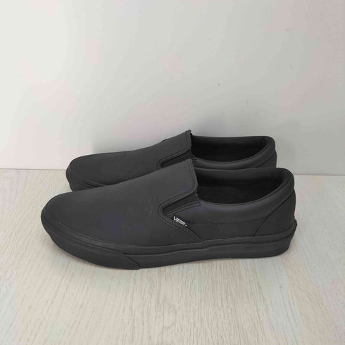 バンズ VANS V98CF WR SLIP ON PU M BLACK メンズ JPN:27