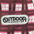 アウトドアプロダクツ OUTDOOR PRODUCTS チェック柄 バッグパック レディース