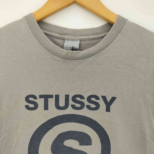 ステューシー Stussy OLD 00s USA製 銀タグ アットマークロゴ Tシャツ シングルステッチ メンズ import:M