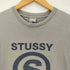 ステューシー Stussy OLD 00s USA製 銀タグ アットマークロゴ Tシャツ シングルステッチ メンズ import:M