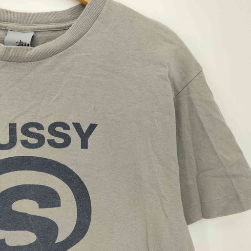 ステューシー Stussy OLD 00s USA製 銀タグ アットマークロゴ Tシャツ シングルステッチ メンズ import:M