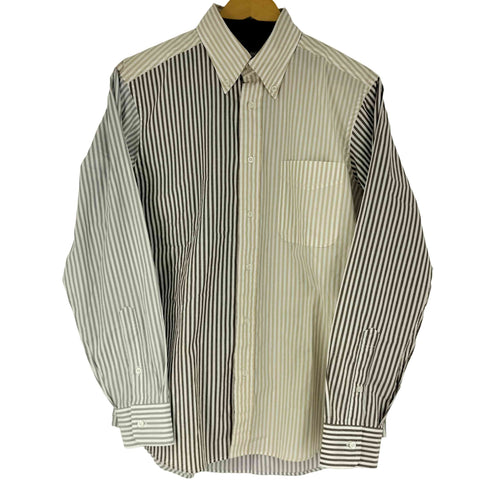 フェアファクス FAIRFAX L/S BD ストライプ シャツ メンズ JPN:M