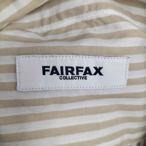 フェアファクス FAIRFAX L/S BD ストライプ シャツ メンズ JPN:M