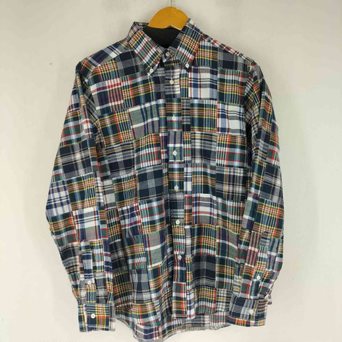 フェアファクス FAIRFAX L/S BD パッチワーク シャツ メンズ JPN:M
