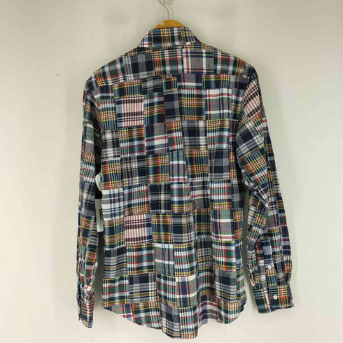 フェアファクス FAIRFAX L/S BD パッチワーク シャツ メンズ JPN:M