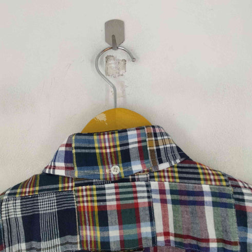 フェアファクス FAIRFAX L/S BD パッチワーク シャツ メンズ JPN:M