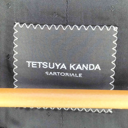 TETSUYA KANDA} 英国製 DORMEUIL社製生地 3Bテーラードジャケット&ベスト メンズ 50