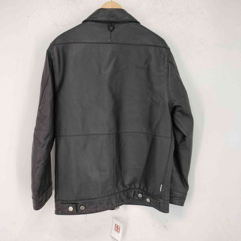 バウンティーハンター BOUNTY HUNTER レザーシングルライダースジャケット メンズ import:M
