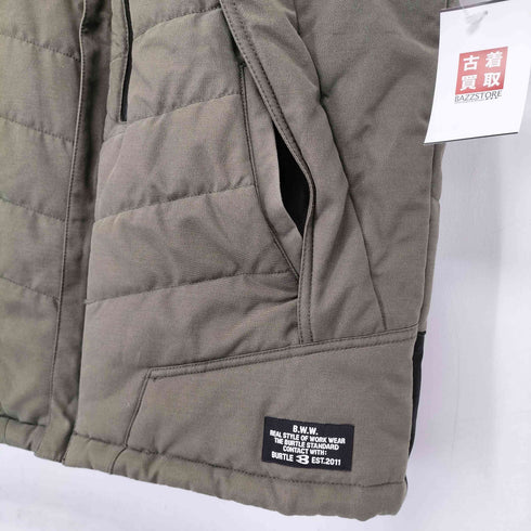 burtle work wear 中綿ベスト メンズ