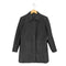 ギャップ Gap 00s OLD lamb leather ラムレザー比翼ステンカラーコート レディース S