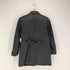 ギャップ Gap 00s OLD lamb leather ラムレザー比翼ステンカラーコート レディース S