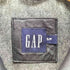 ギャップ Gap 00s OLD lamb leather ラムレザー比翼ステンカラーコート レディース S