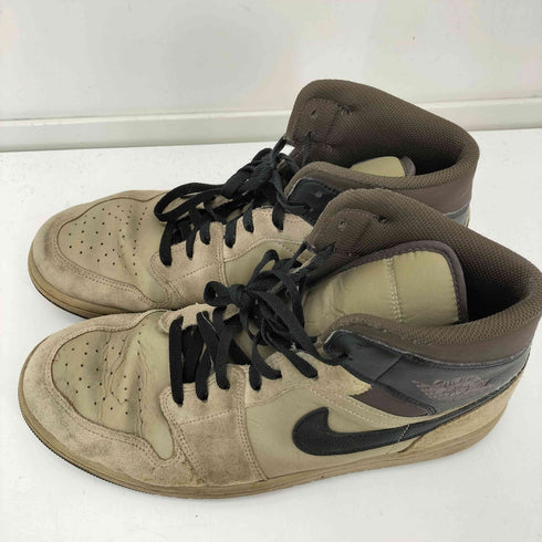 ジョーダンブランド JORDAN BRAND Air Jordan 1 Mid Khaki & Baroque Brown エアジョーダン 1 ミッド カーキ バロックブラウン スニーカー メンズ JPN:30