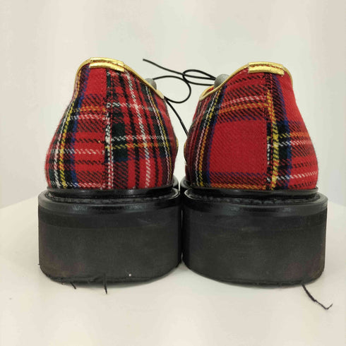 キッズラブゲイト KIDS LOVE GAITE イタリア製 VIBRAMソール タータンチェック シューズ メンズ 8 ½