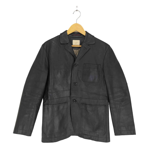 T.S.+COMPANY comfort cow nappa カウナッパ 3Bテーラードジャケット メンズ S