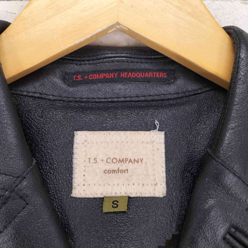 T.S.+COMPANY comfort cow nappa カウナッパ 3Bテーラードジャケット メンズ S